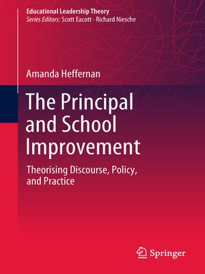 cover image of The Principal and School Improvement